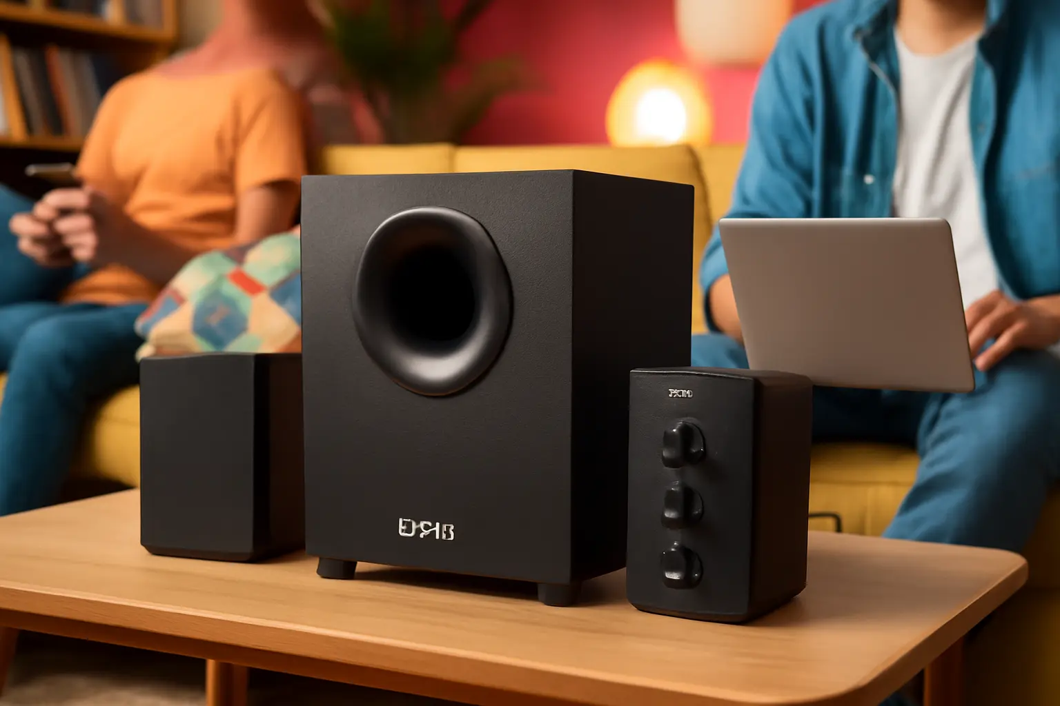 Caixa de Som Edifier X100B Speaker 2.1 com Subwoofer: Potência e Qualidade para Seu Áudio