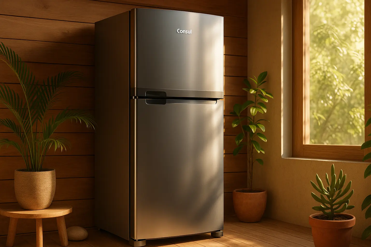 Geladeira Consul Frost Free Duplex 386L Altura Flex