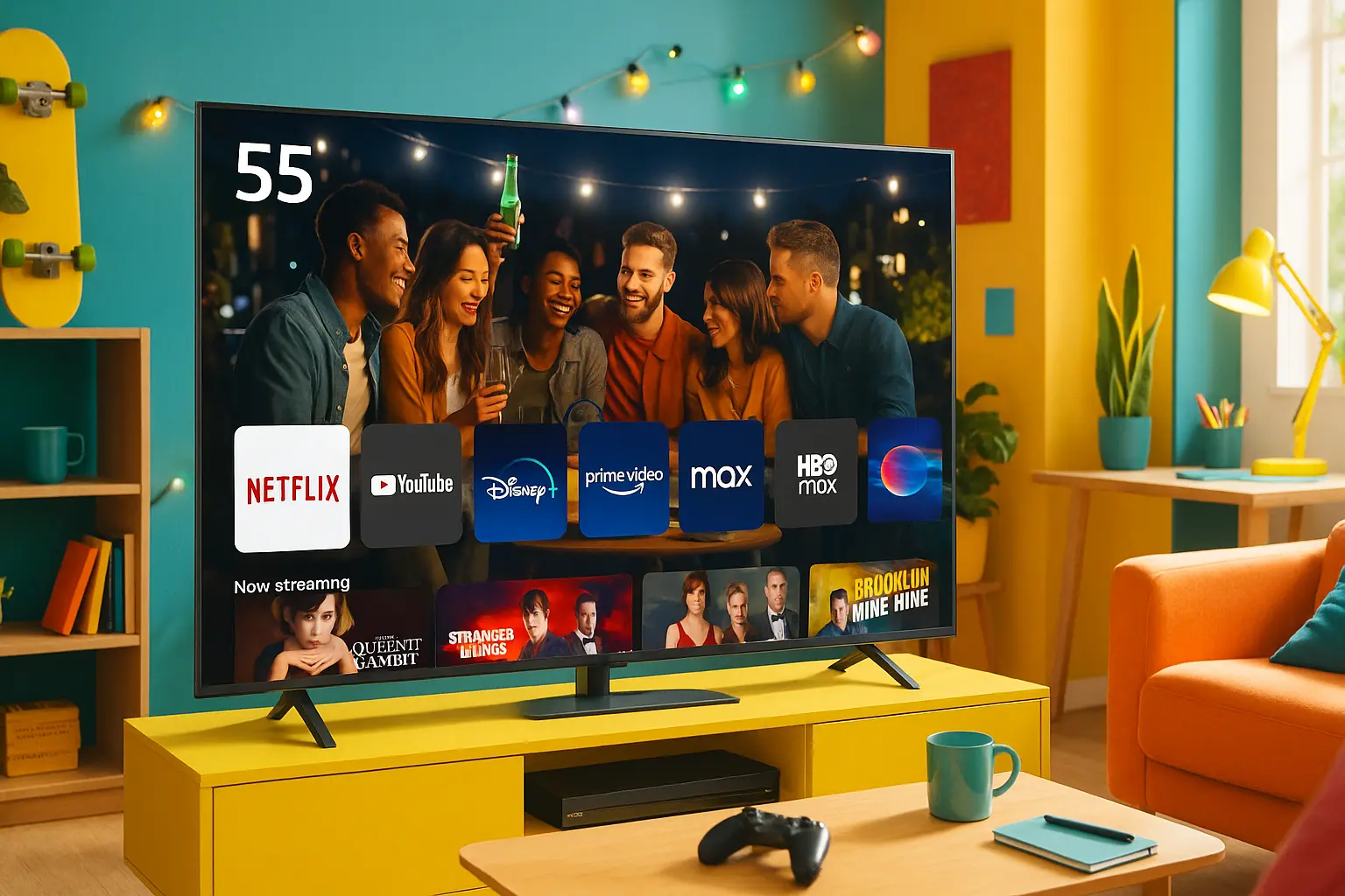 Top 5 Opções de smart TV LG 55” 4k QNED