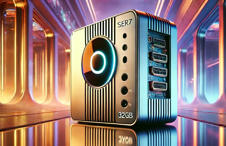Beelink Mini PC SER7 com Ryzen 7 e 32GB DDR5