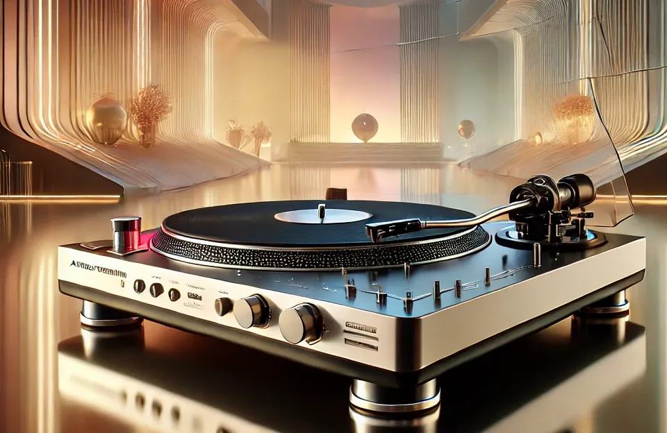 Toca-Discos Vinil Audio-Technica AT-LP60X-GM automático e preciso