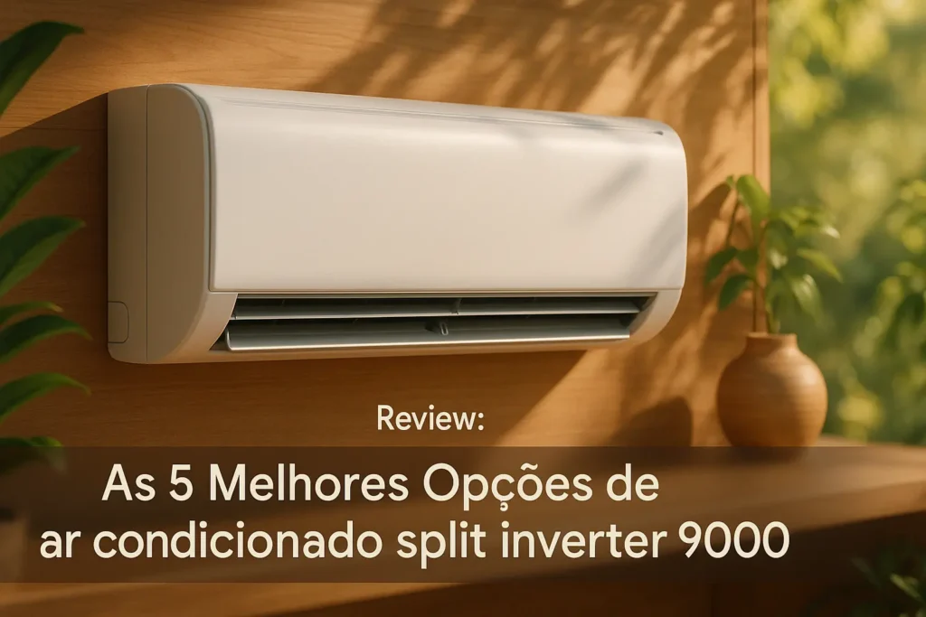 As 5 Melhores Opções de ar condicionado split inverter 9000