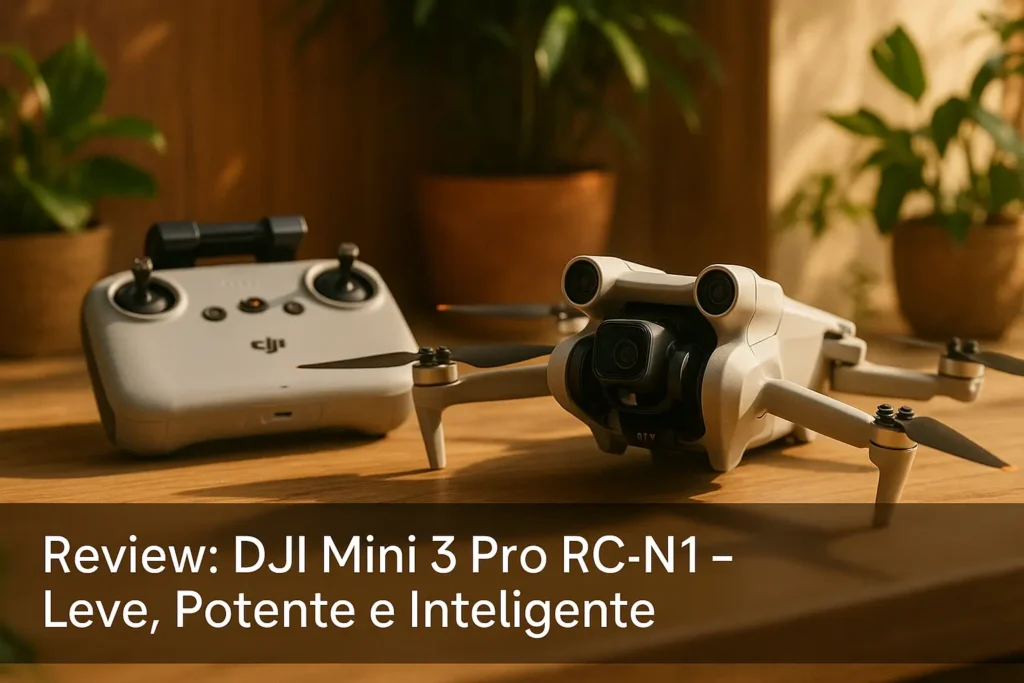 DJI Mini 3 Pro RC-N1 – Leve, Potente e Inteligente