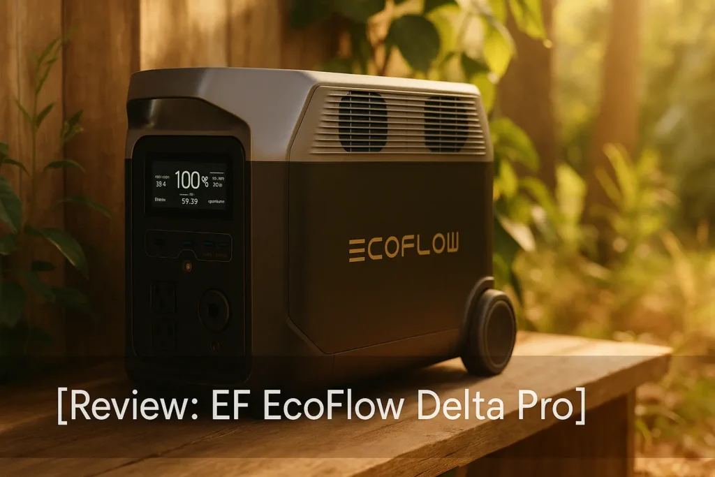EF ECOFLOW Delta Pro: Energia Solar Portátil de Alta Capacidade