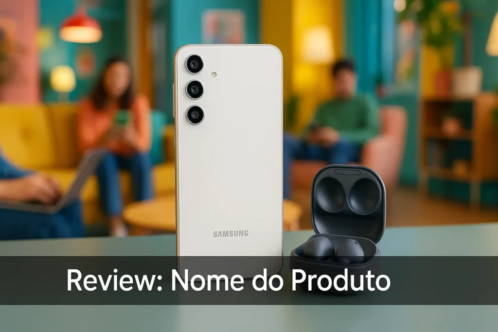 Samsung A36 5G (128GB) - Branco + Galaxy Buds FE - Grafite