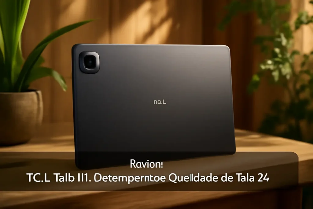 Tablet TCL Tab 11: Desempenho e Qualidade de Tela 2K
