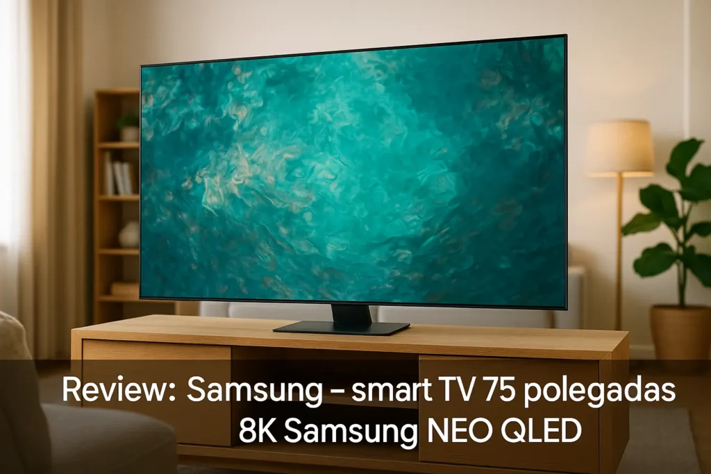 Principais Cinco Samsung – smart TV 75 polegadas 8k Samsung NEO QLED