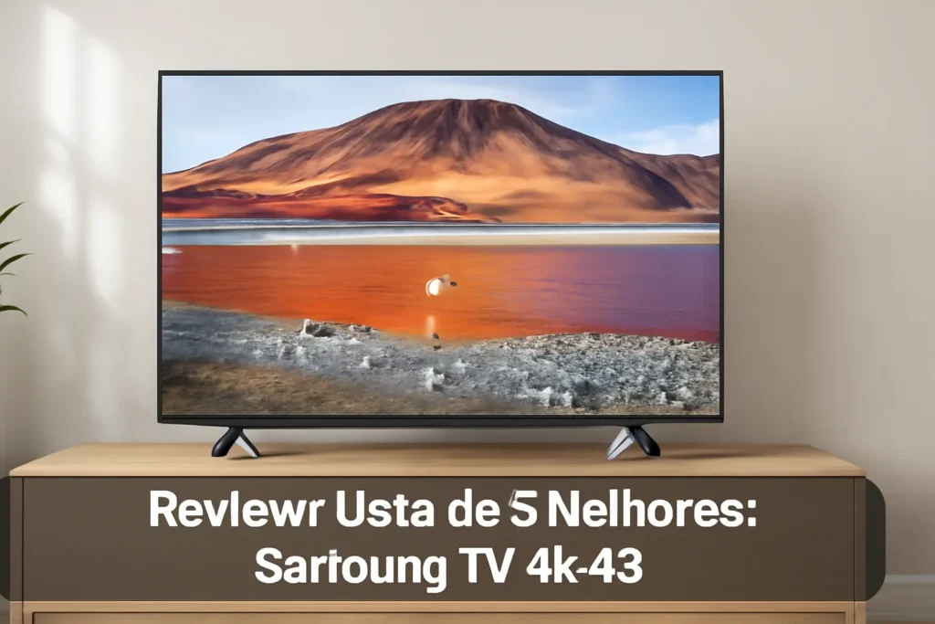 Lista de 5 Melhores:  Samsung TV 4k 43
