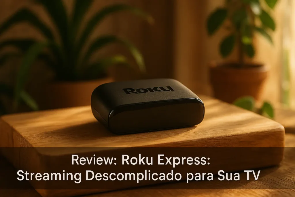 Roku Express: Streaming Descomplicado para Sua TV
