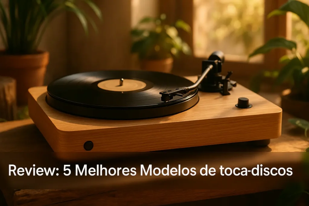 5 Melhores Modelos de toca-discos