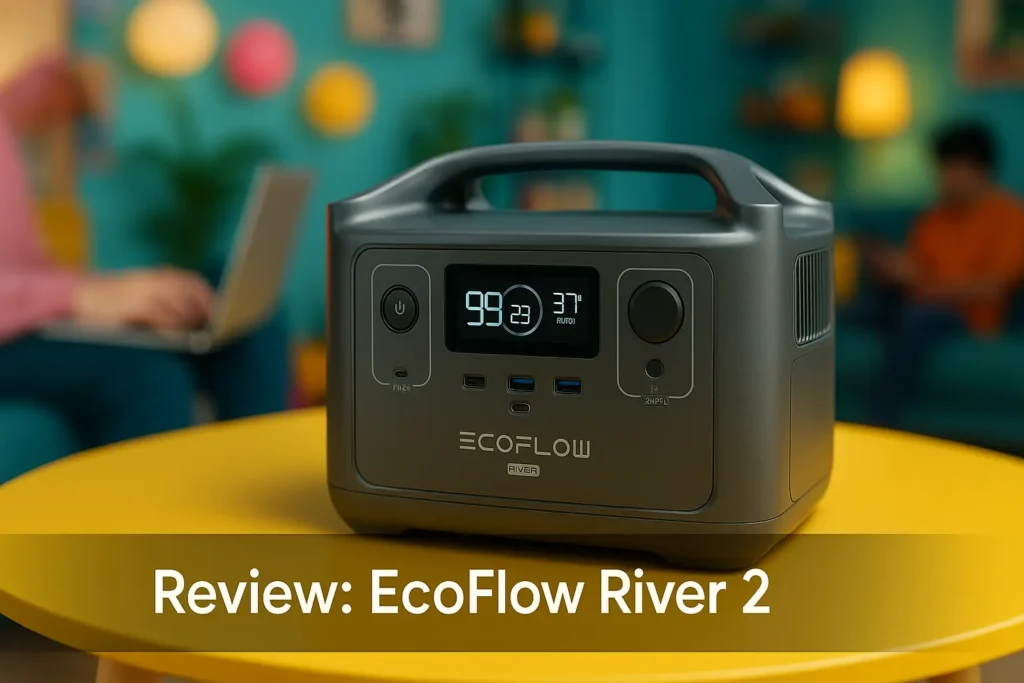 Principais 5  estação de energia portátil ecoflow river 2 300w