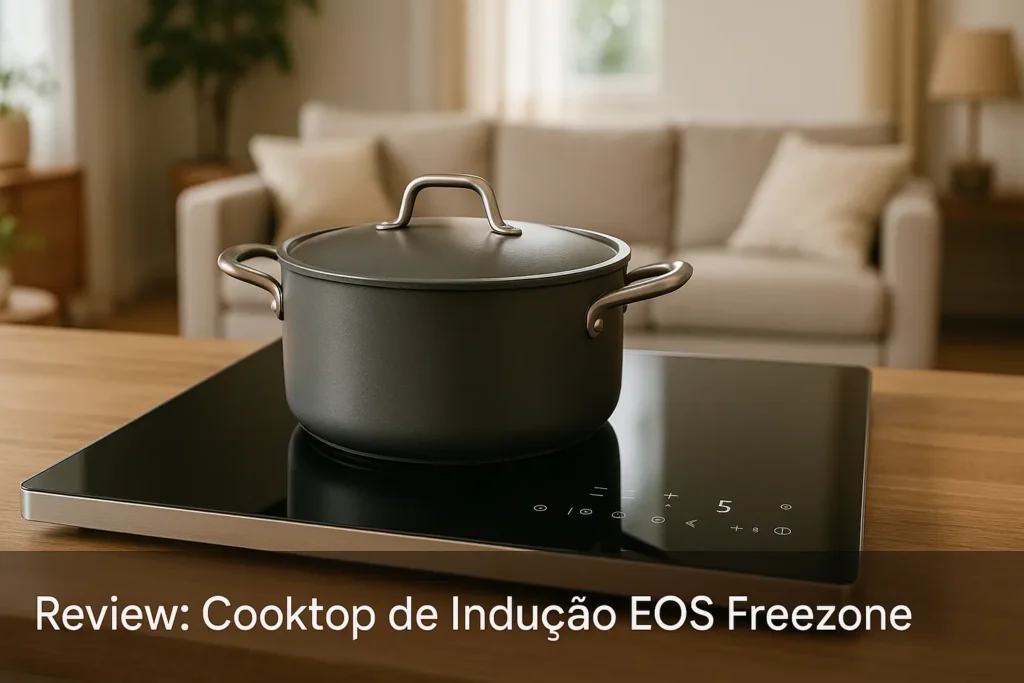Cooktop de Indução EOS Freezone 7000W: potência e segurança