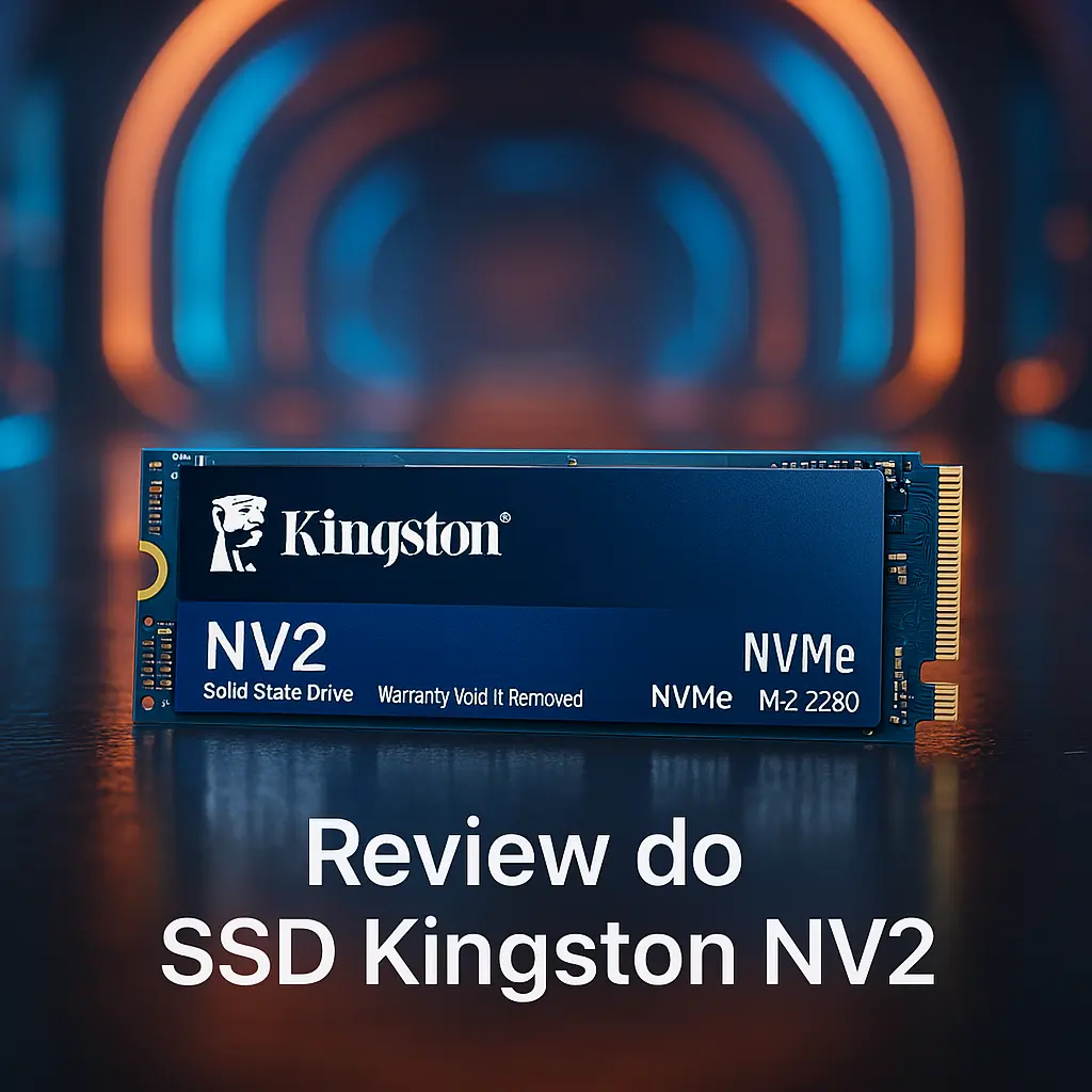 SSD Kingston NV2 500GB NVMe M.2 2280 ultra veloz e compacto