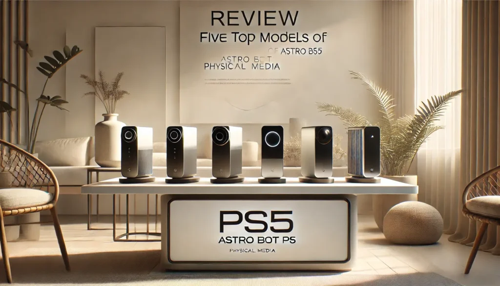 Cinco Principais Modelos de  astro bot ps5 mídia física