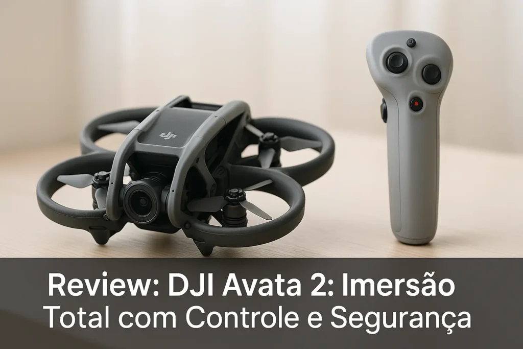 DJI Avata 2: Imersão Total com Controle e Segurança