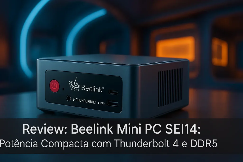 Beelink Mini PC SEI14: Potência Compacta com Thunderbolt 4 e DDR5