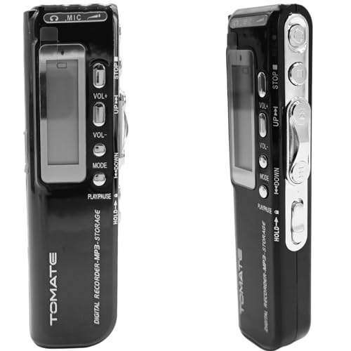 Gravador de Voz Digital MT-556 8GB de Memória Tela LCD MP3 Player WMA 17620 Minutos de Gravação