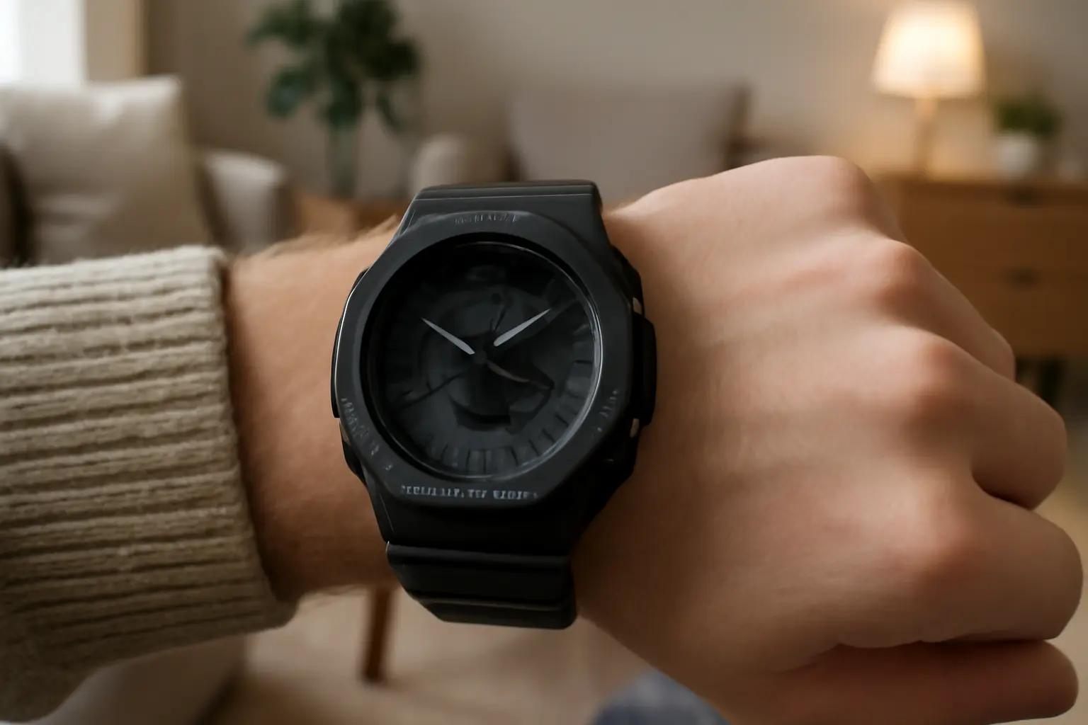 Casio Relógio Masculino G-Shock GA-2100-1A1DR: Estilo e Resistência