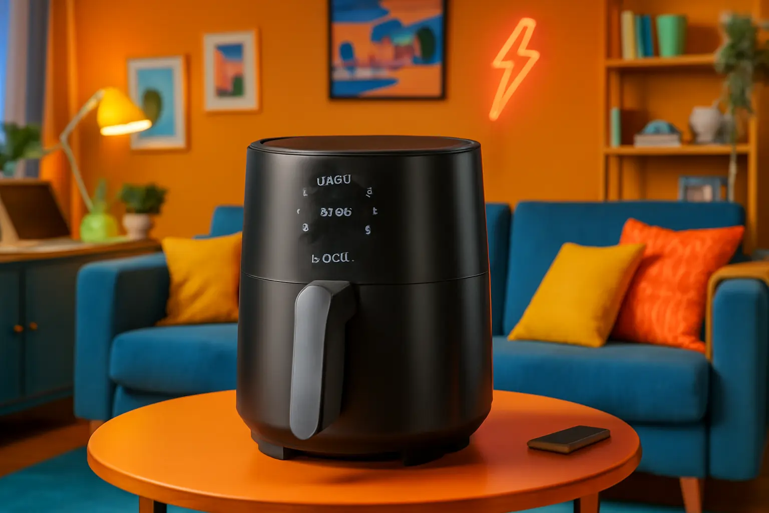 Midea Air Fryer Fritadeira 6L: Menos Gordura, Mais Crocância