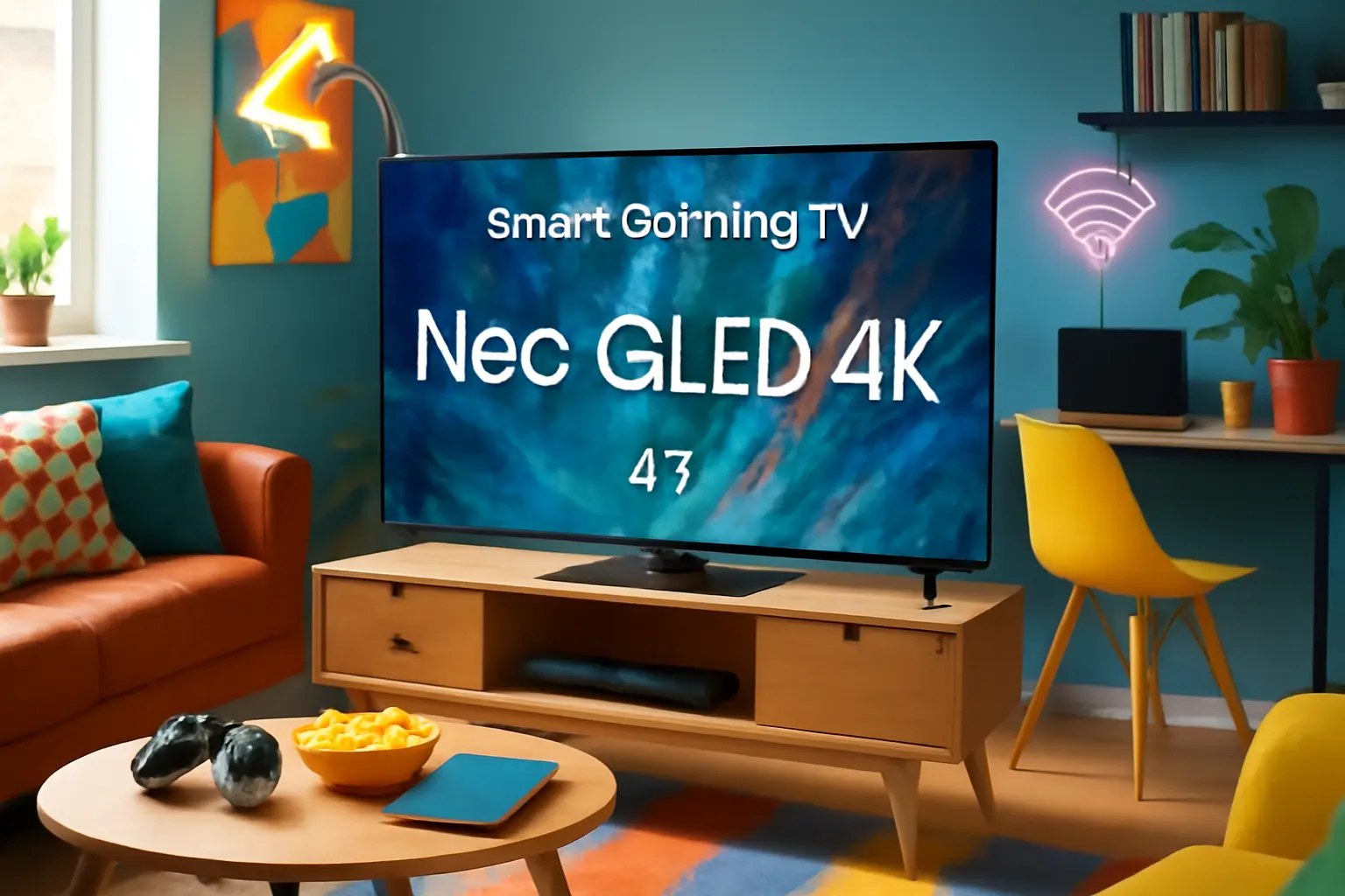 Samsung Smart Gaming TV 43" Neo QLED 4K Mini LED 43QN90D
