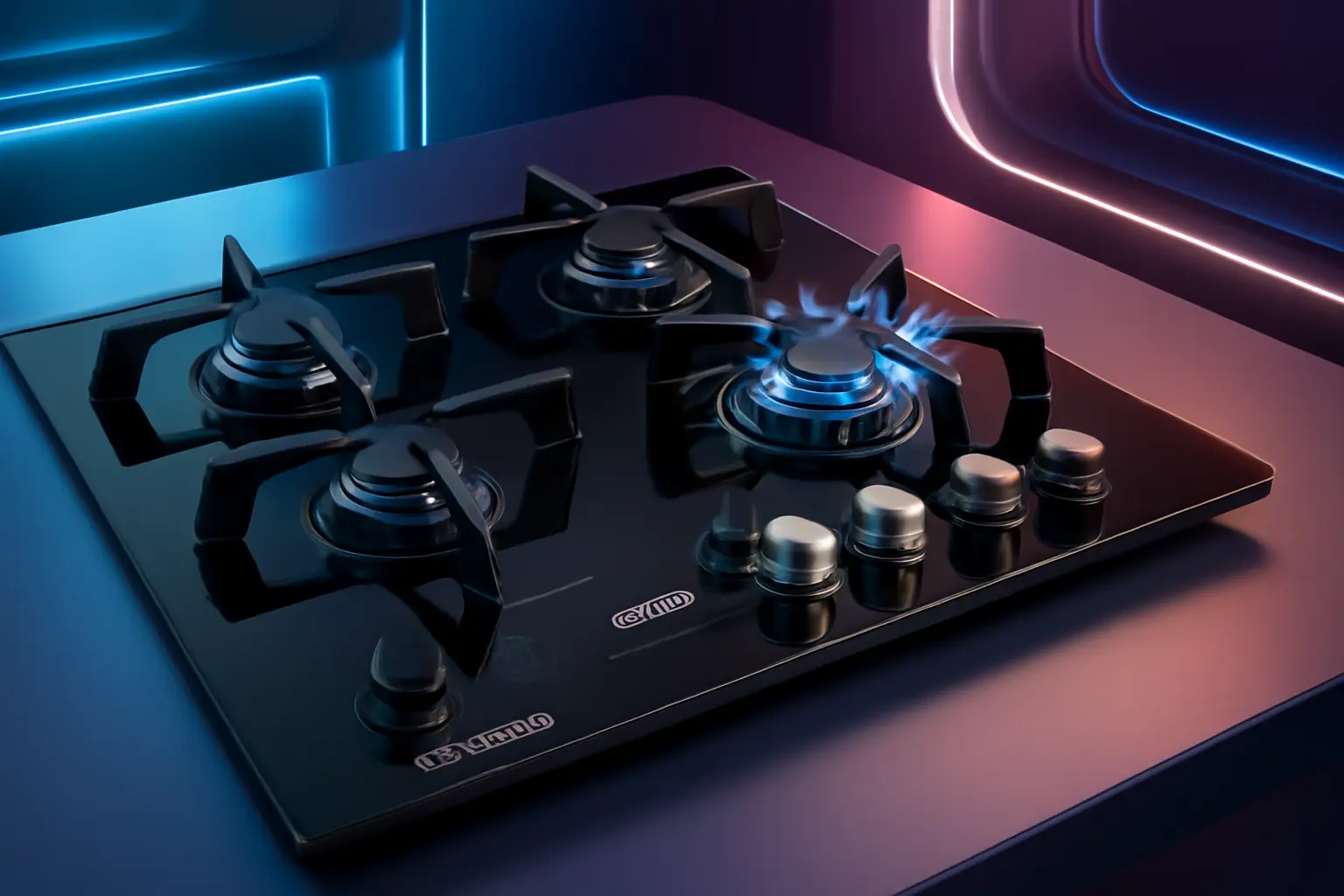 Cooktop 4 Bocas Brastemp com Dupla Chama e Timer Touch - BDT62AE