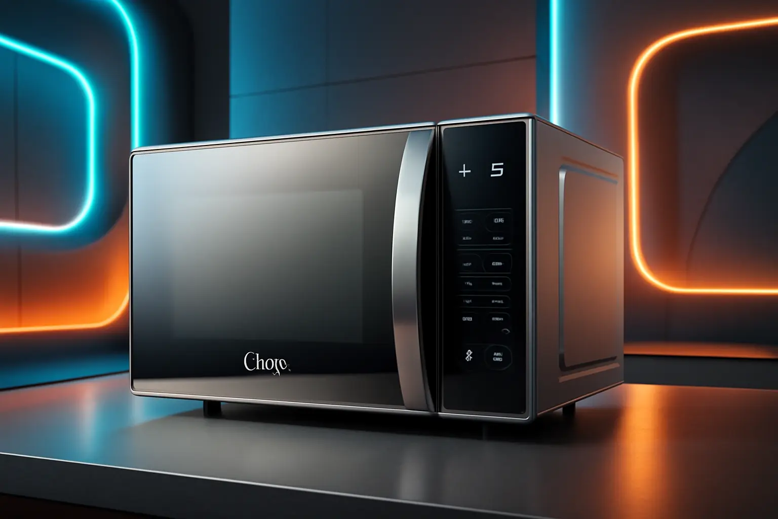 Micro-ondas Midea 20L Prata Espelhado: Compacto e Inteligente