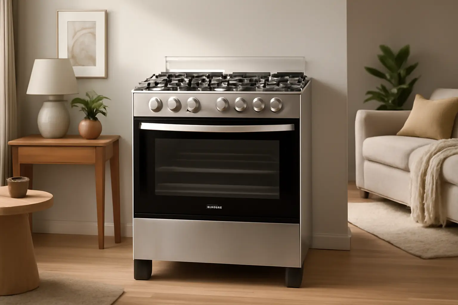 Fogão Consul 5 Bocas Inox com Dupla Chama e Timer Digital