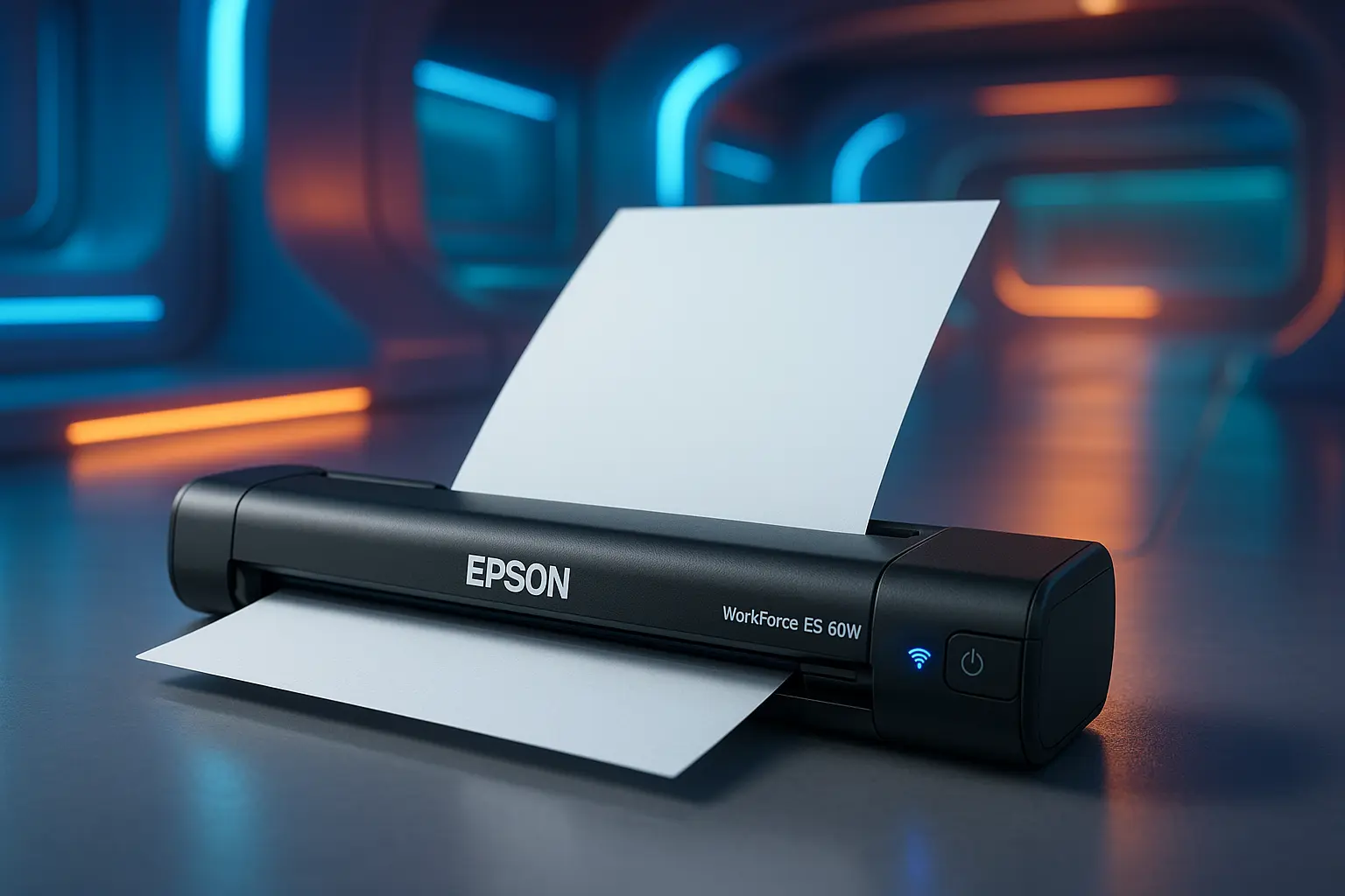 Scanner Epson WorkForce ES-60W: Portabilidade e Conectividade
