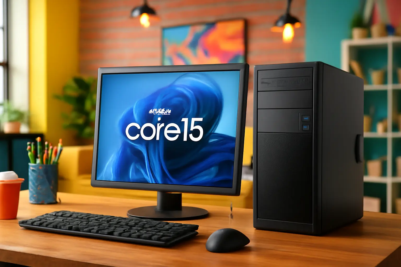 Computador Completo Intel Core i5 16GB HD 500GB Monitor 17" Super Turbo