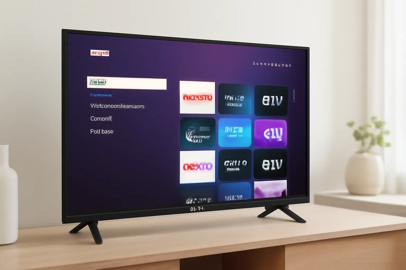 Smart TV Multi Roku 32" HD: Conectividade e Imagens Nítidas