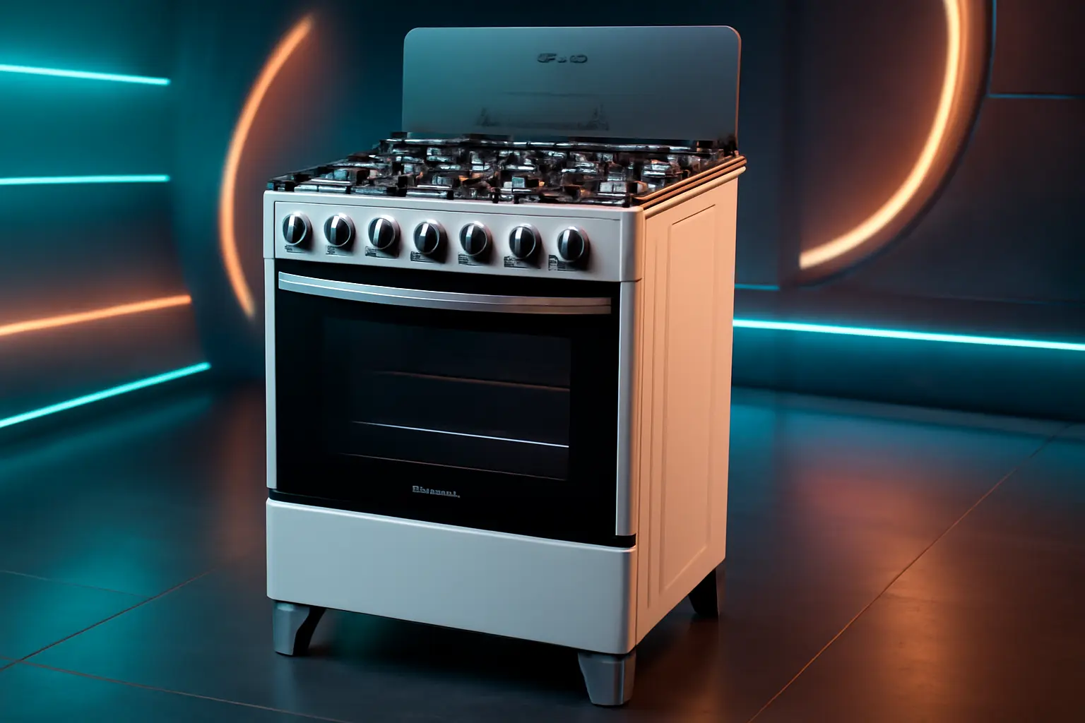 Fogão 5 Bocas Atlas Mônaco Plus Branco com Acendimento Automático e Mesa Inox