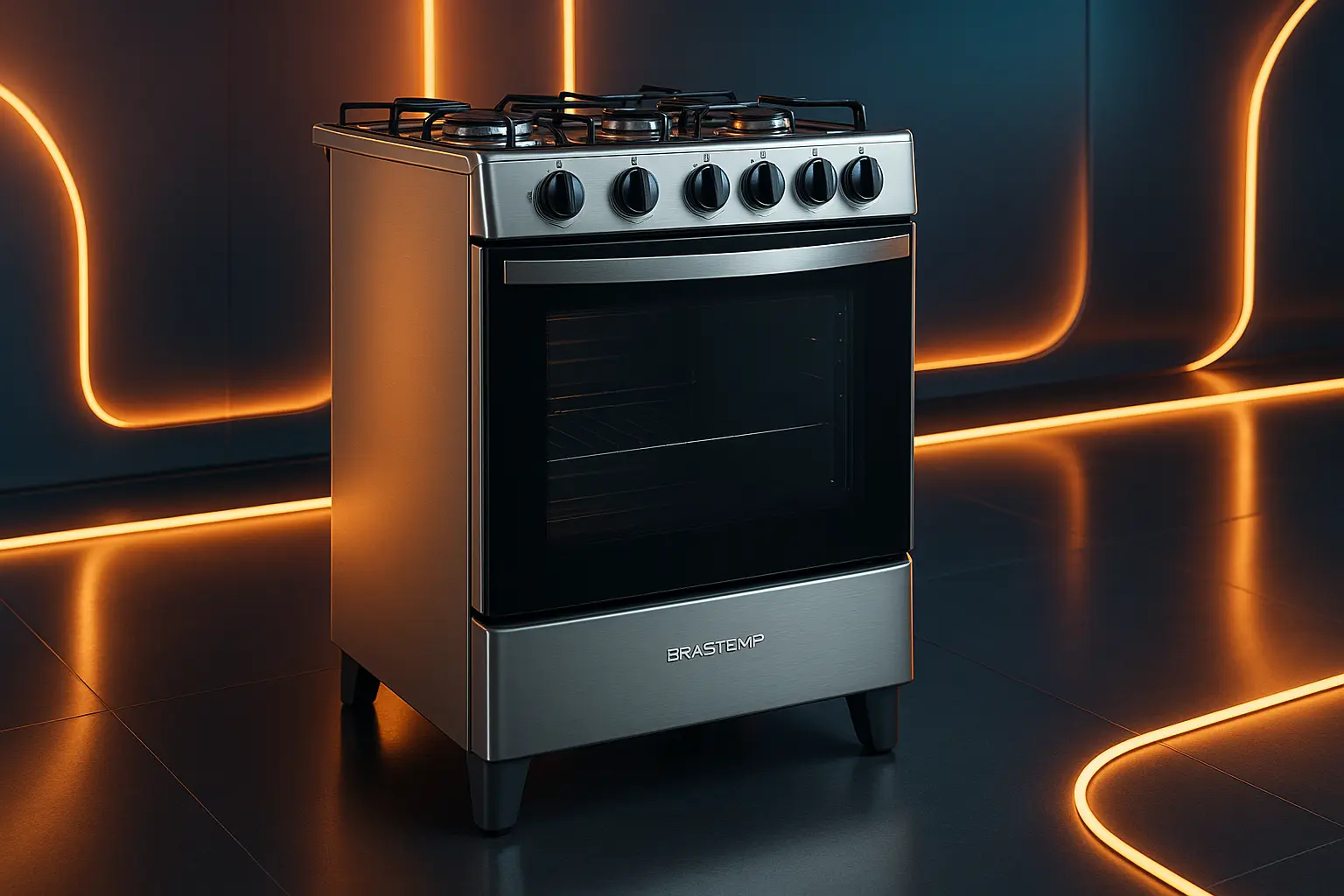 Fogão Brastemp 4 Bocas Inox Bfo4nbr: Design, Segurança e Eficiência