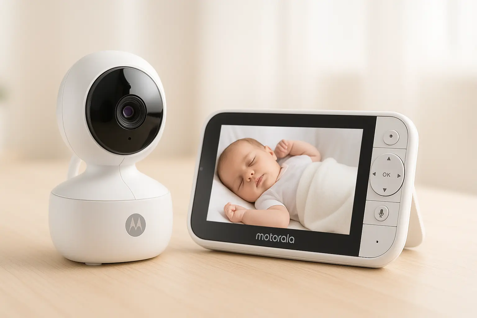 Motorola Babá Eletrônica VM855 Connect: Segurança e Conexão Total