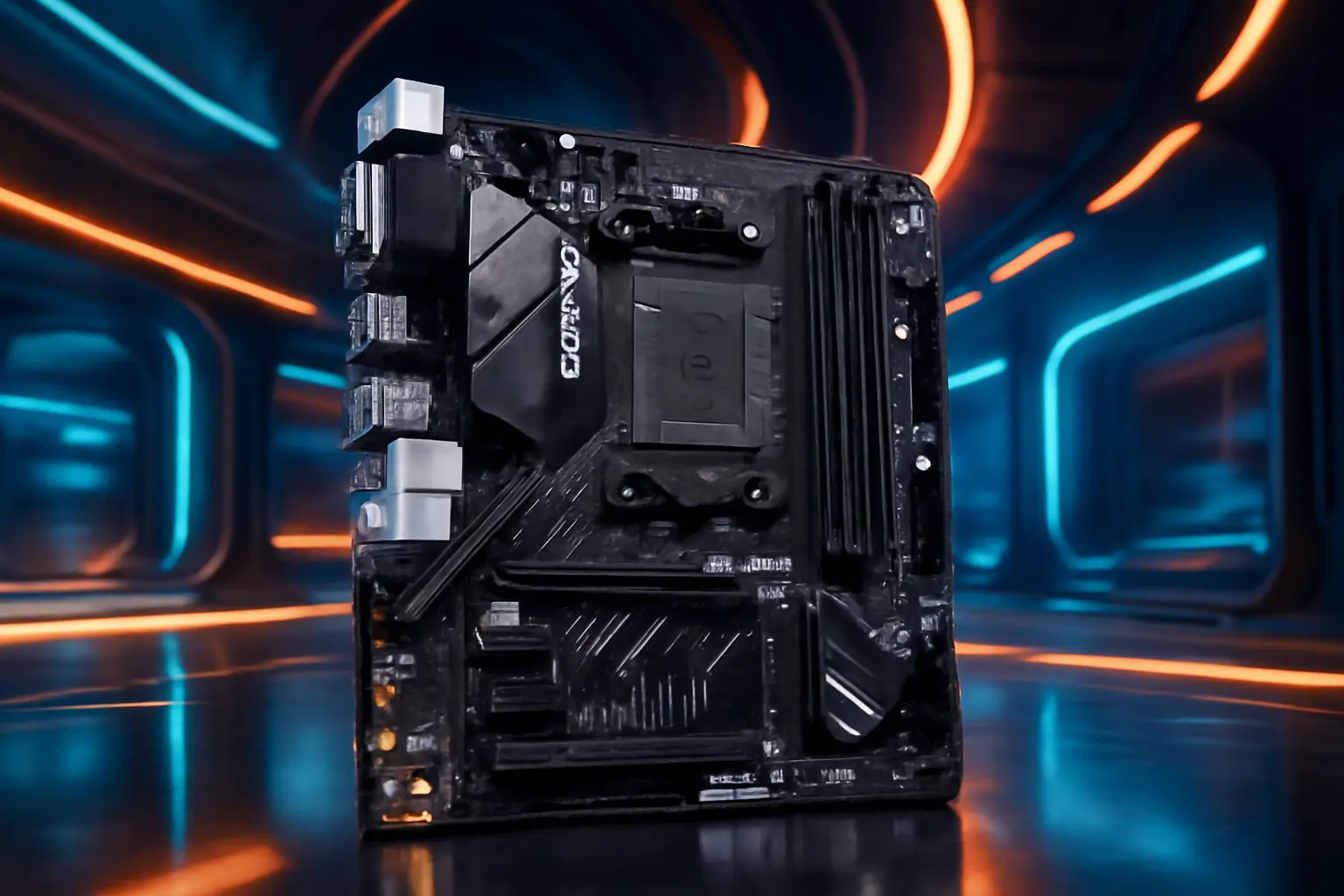 Placa Mãe GIGABYTE A520M K V2: Potência e Conectividade para Seu PC