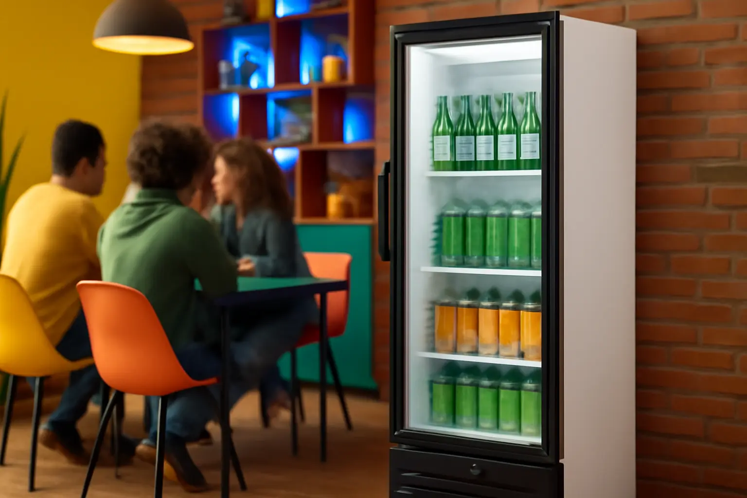 Refrigerador Expositor Vertical EOS Eco Gelo 295L: Compacto e Econômico