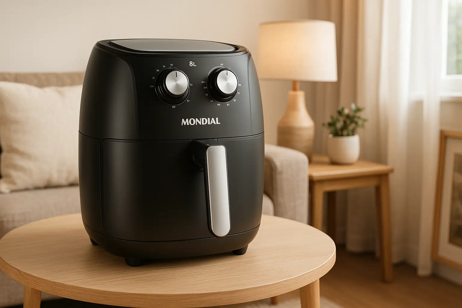 Mondial Air Fryer 8L: Capacidade, Potência e Saúde