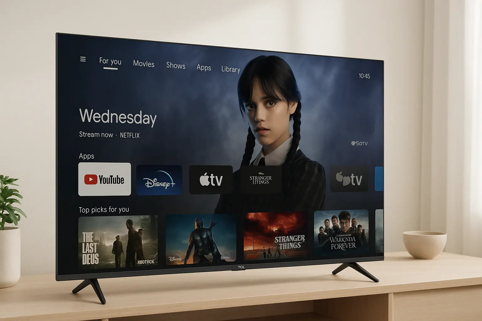 TCL Smart TV 50” P755 4K UHD: Imersão com Google TV