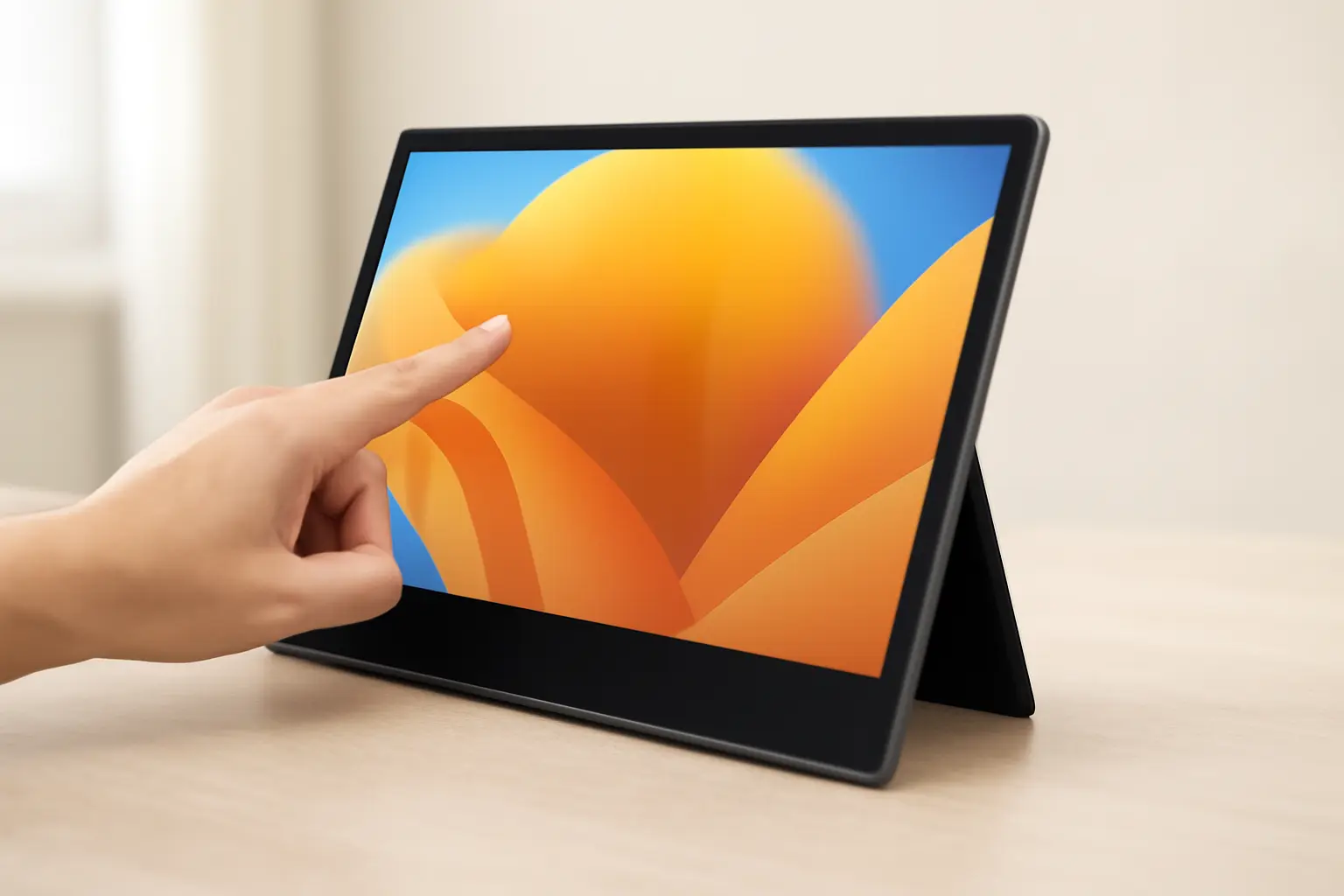Monitor Portátil Touchscreen 11.6": Desempenho e Mobilidade