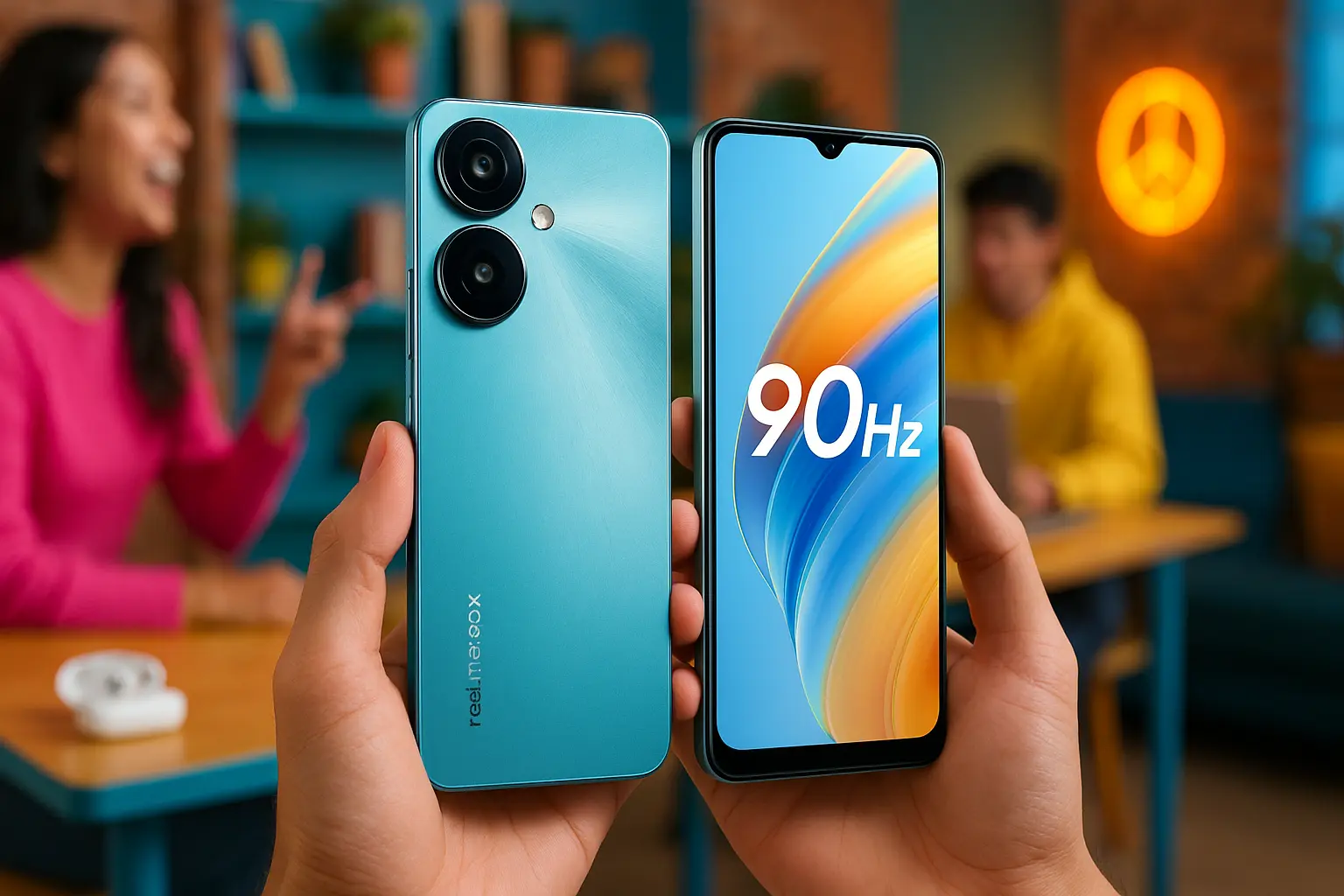 Realme Note 60x: Bateria de 5000mAh e Tela 90Hz
