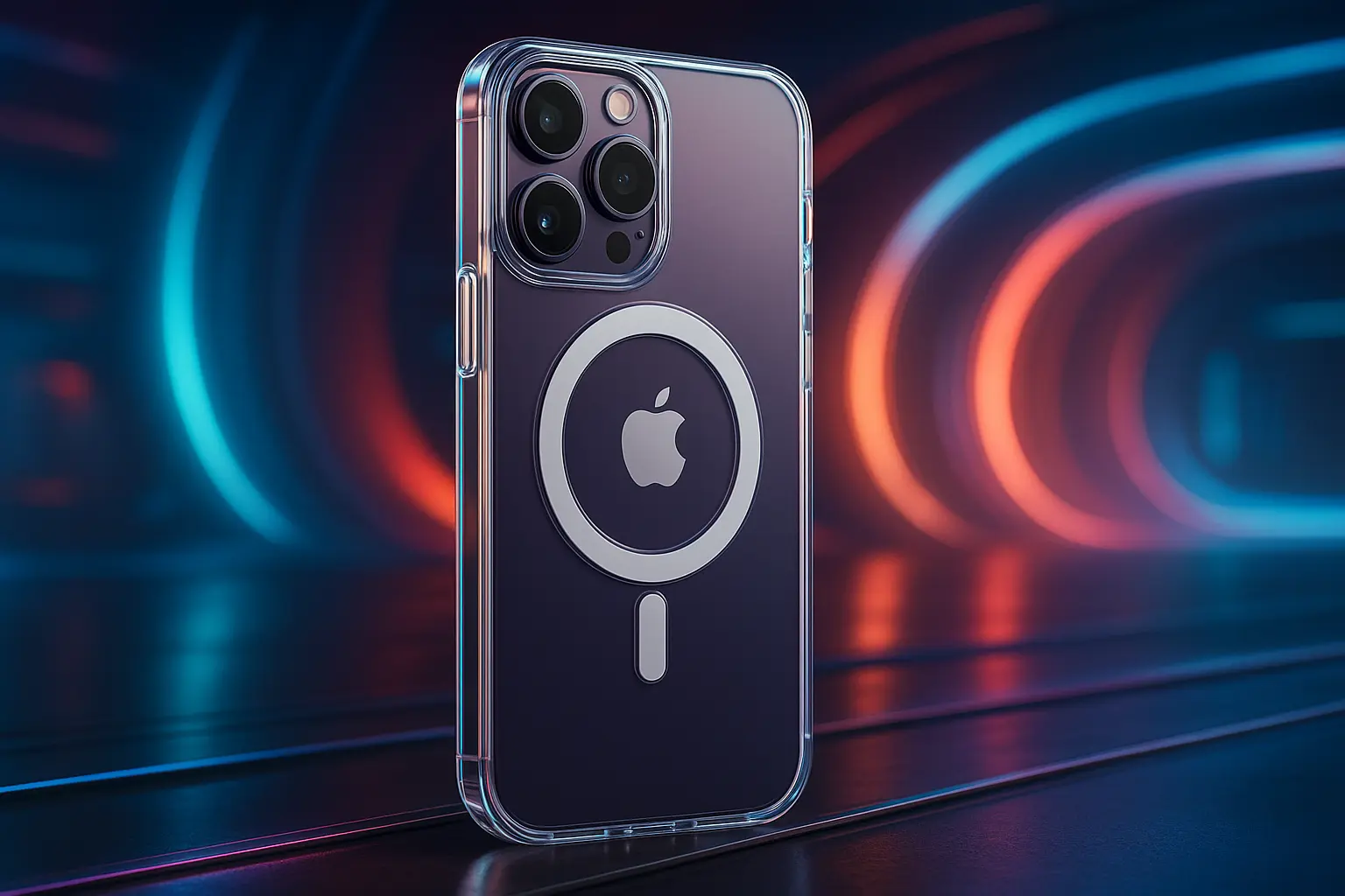 Apple Capa Transparente com MagSafe iPhone 14 Pro Max