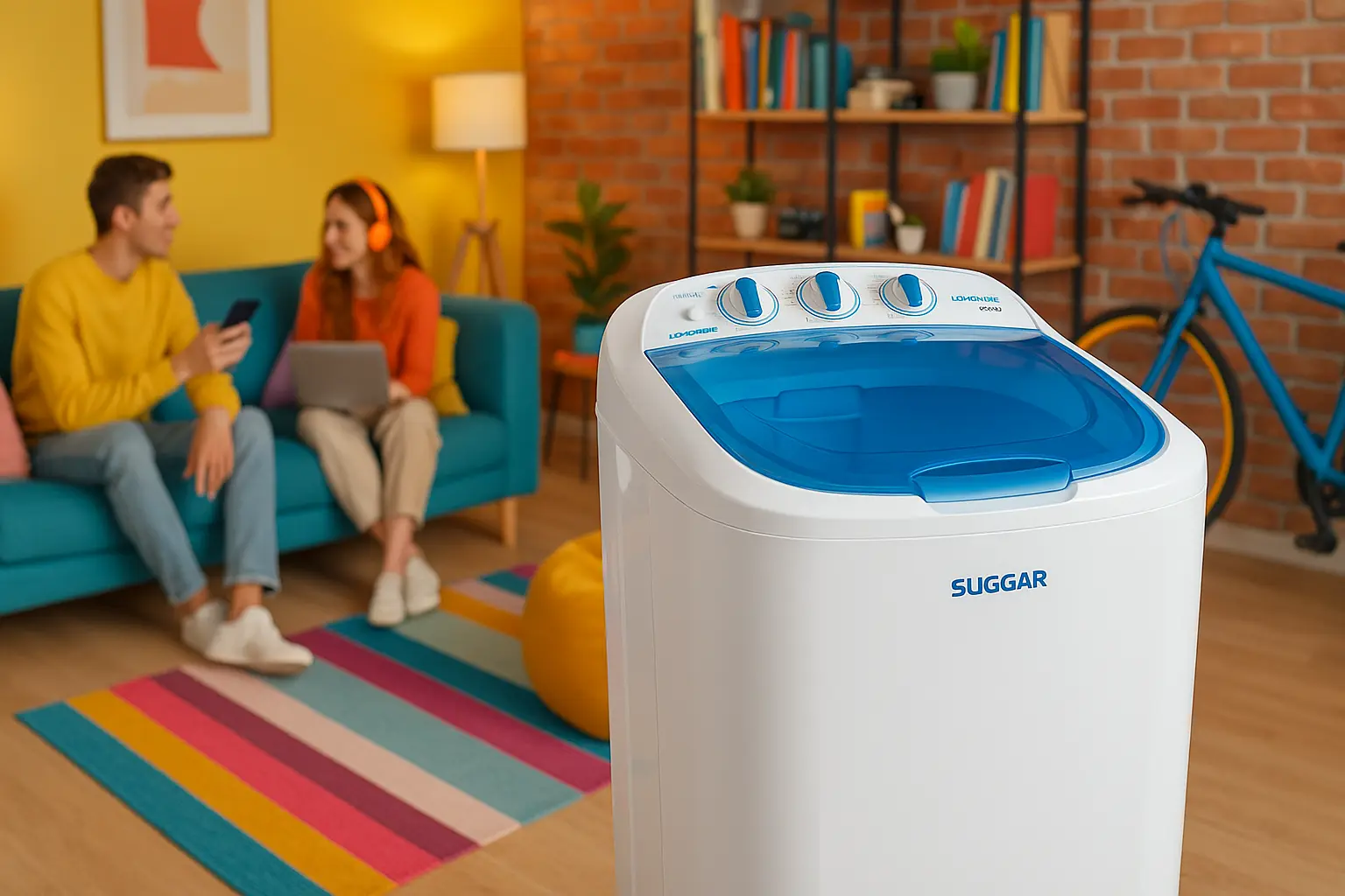 Lavadora Suggar Lavamax Eco 15kg: Potência e Economia no Dia a Dia