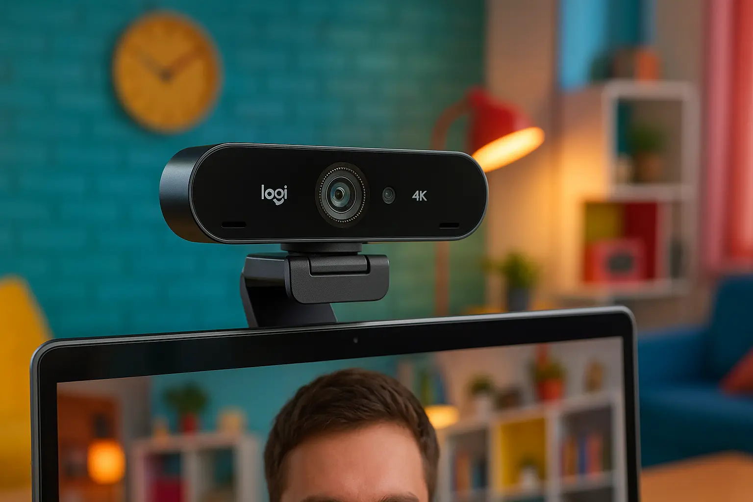 Logitech BRIO UltraHD 4K: Imagem Nítida e Profissional