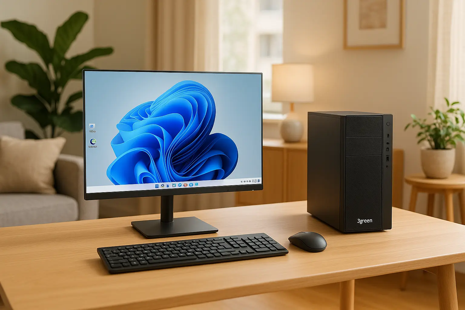 Computador Completo 3green i7 16GB SSD 1TB com Monitor