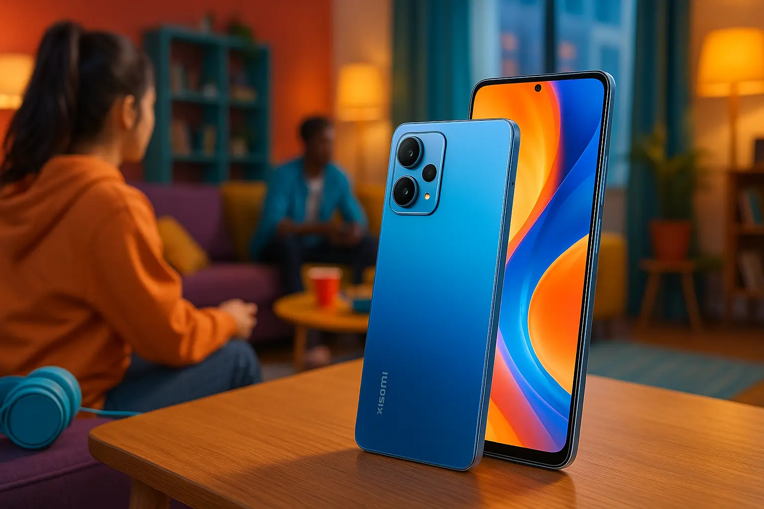 Xiaomi Redmi Note 14 Ocean Blue: Potência e Tela AMOLED