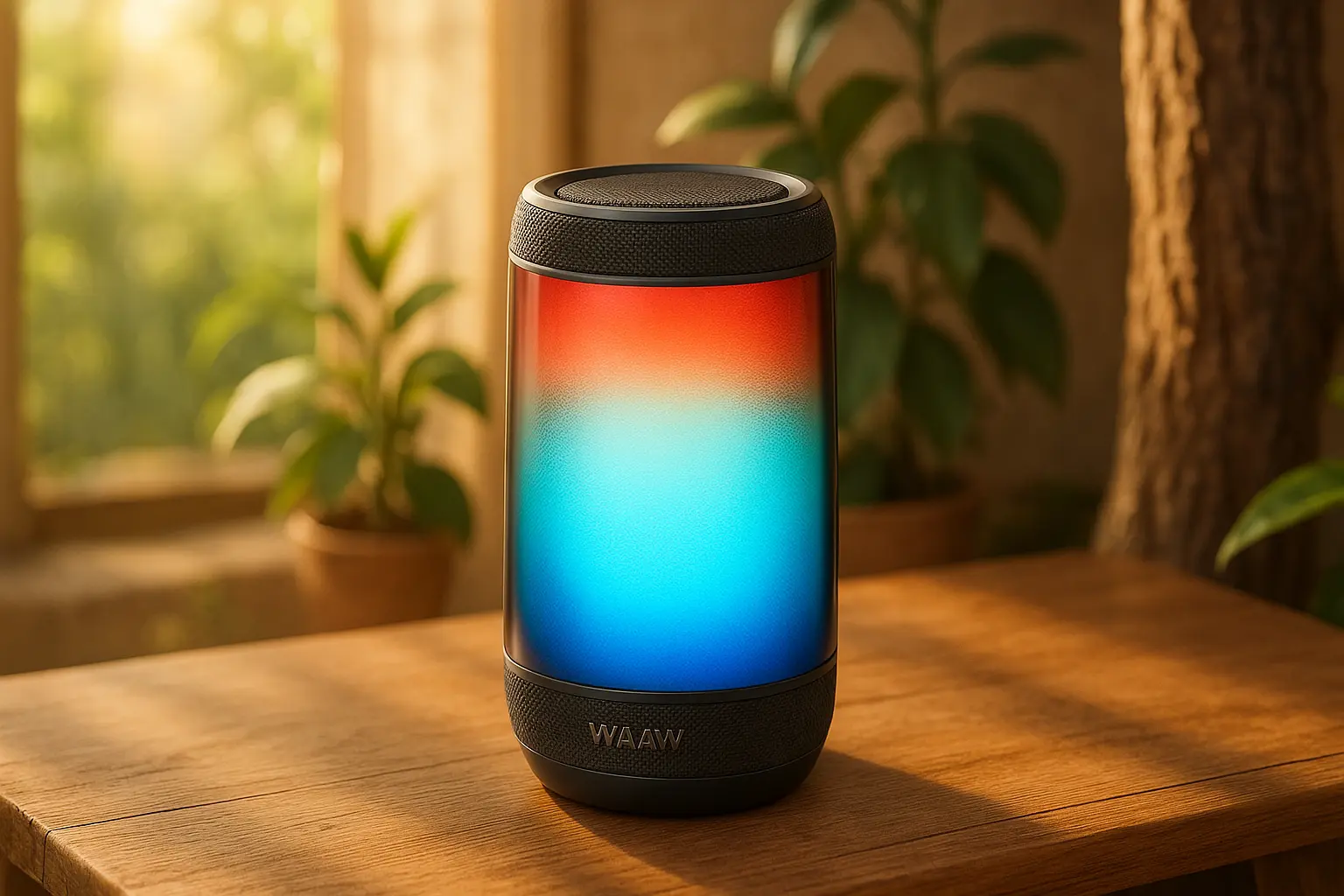 WAAW BOOM 200 Bluetooth: Grave Potente e Visual Show