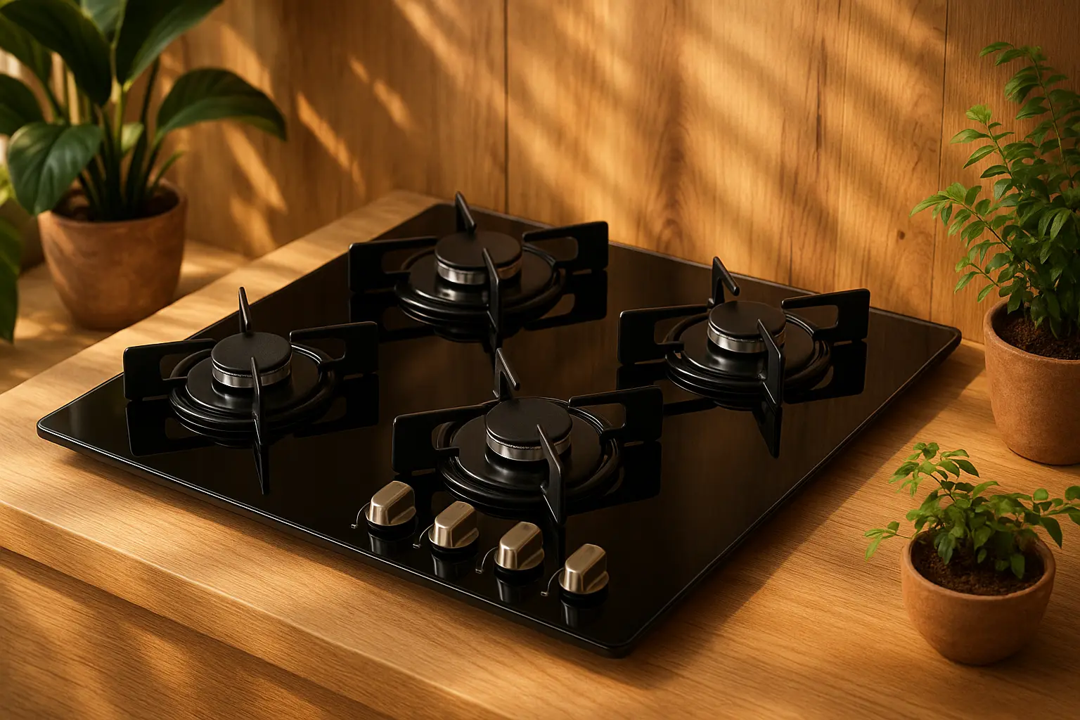 Fischer Cooktop 4 Bocas Fit Line: Compacto e Eficiente