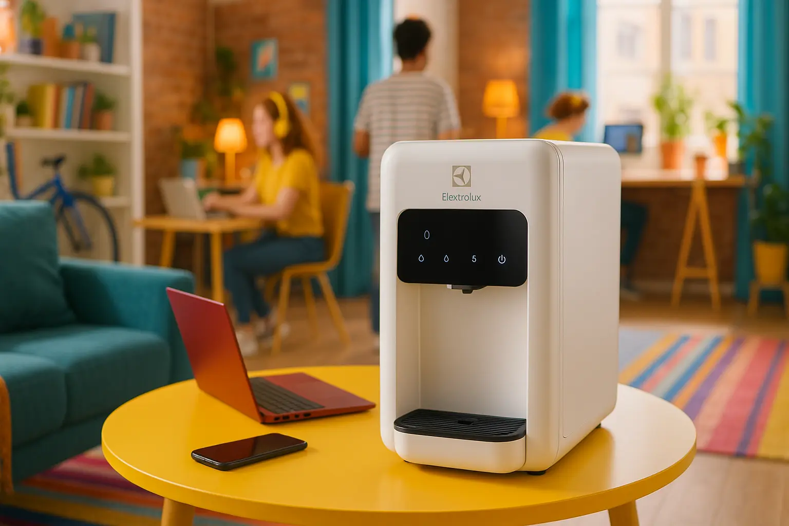 Electrolux PA26G: Purificador Compacto com Água Gelada e Painel Touch