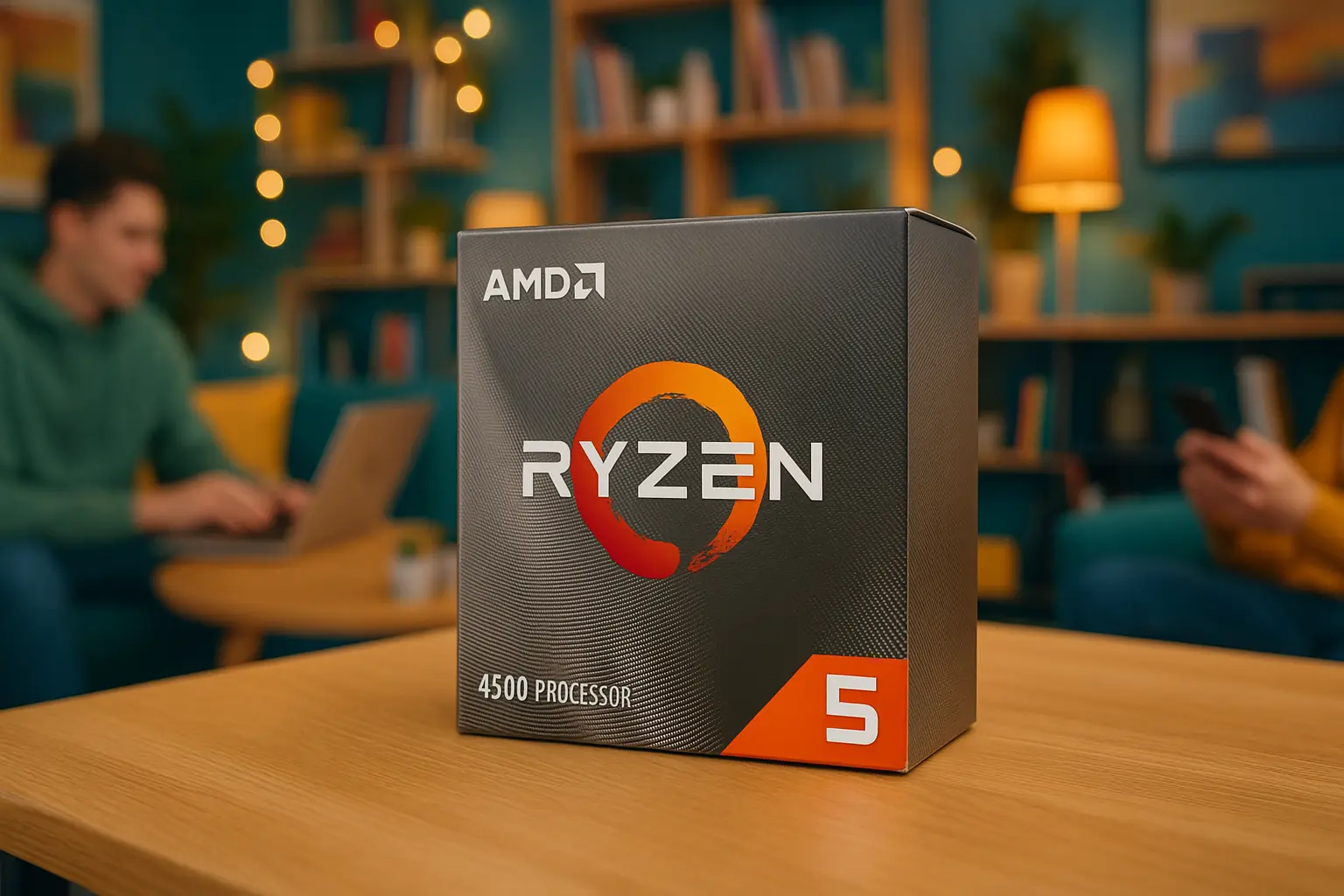 AMD Ryzen 5 4500: Potência 6 Núcleos com Ótimo Custo-Benefício