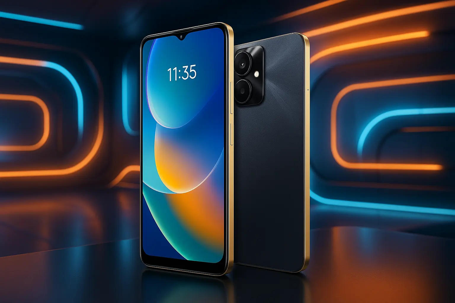 Smartphone Realme C65: 256GB, Tela Grande e Fluidez 90Hz