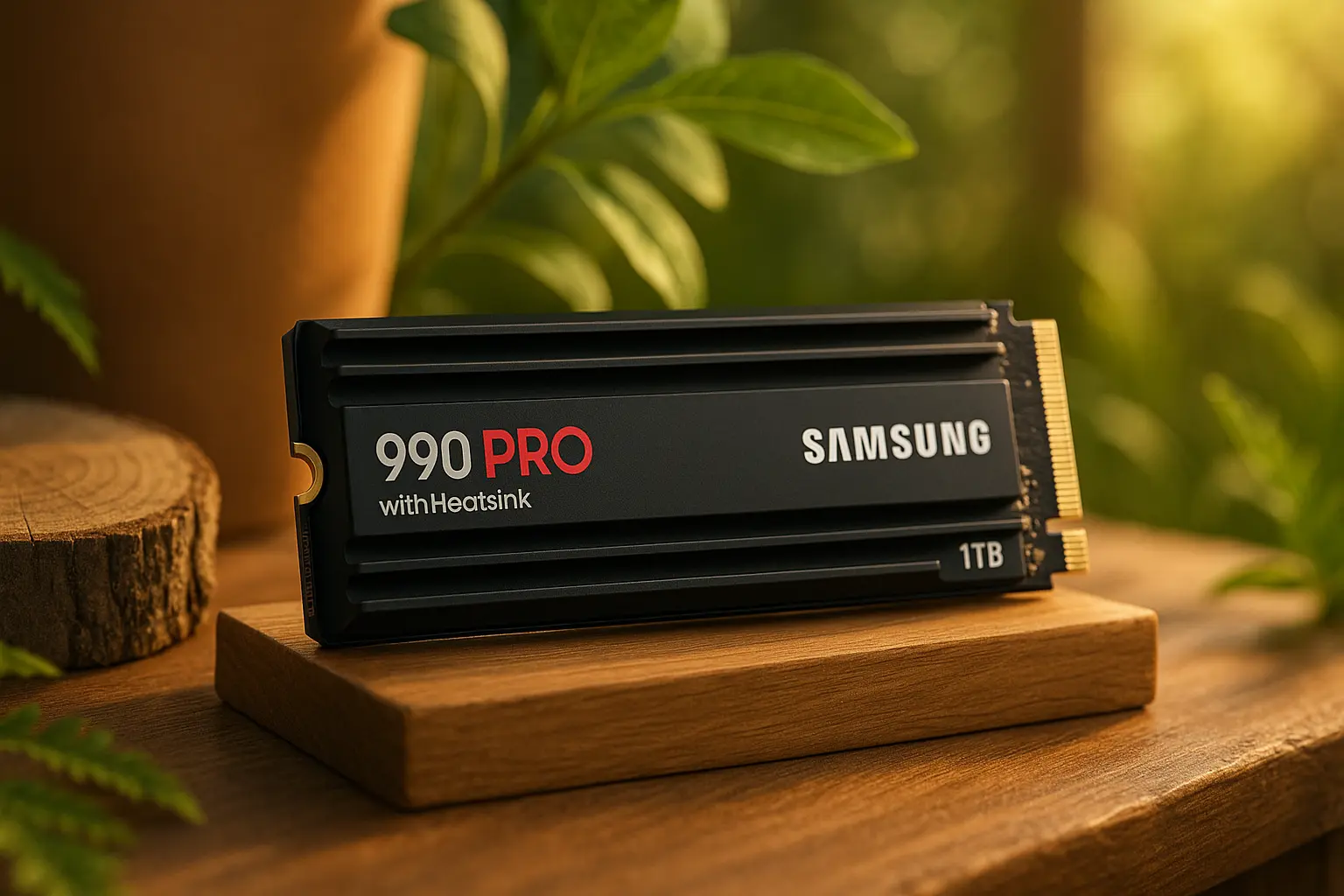 Samsung SSD 990 PRO 1TB com Dissipador: Velocidade e Confiabilidade Extrema